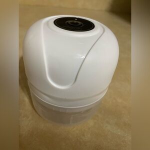 White Electric Food Processor